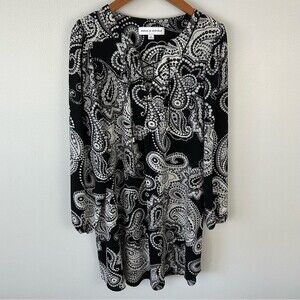 Emma & Michelle Boho Paisley Dress Size Medium Party Summer Chic